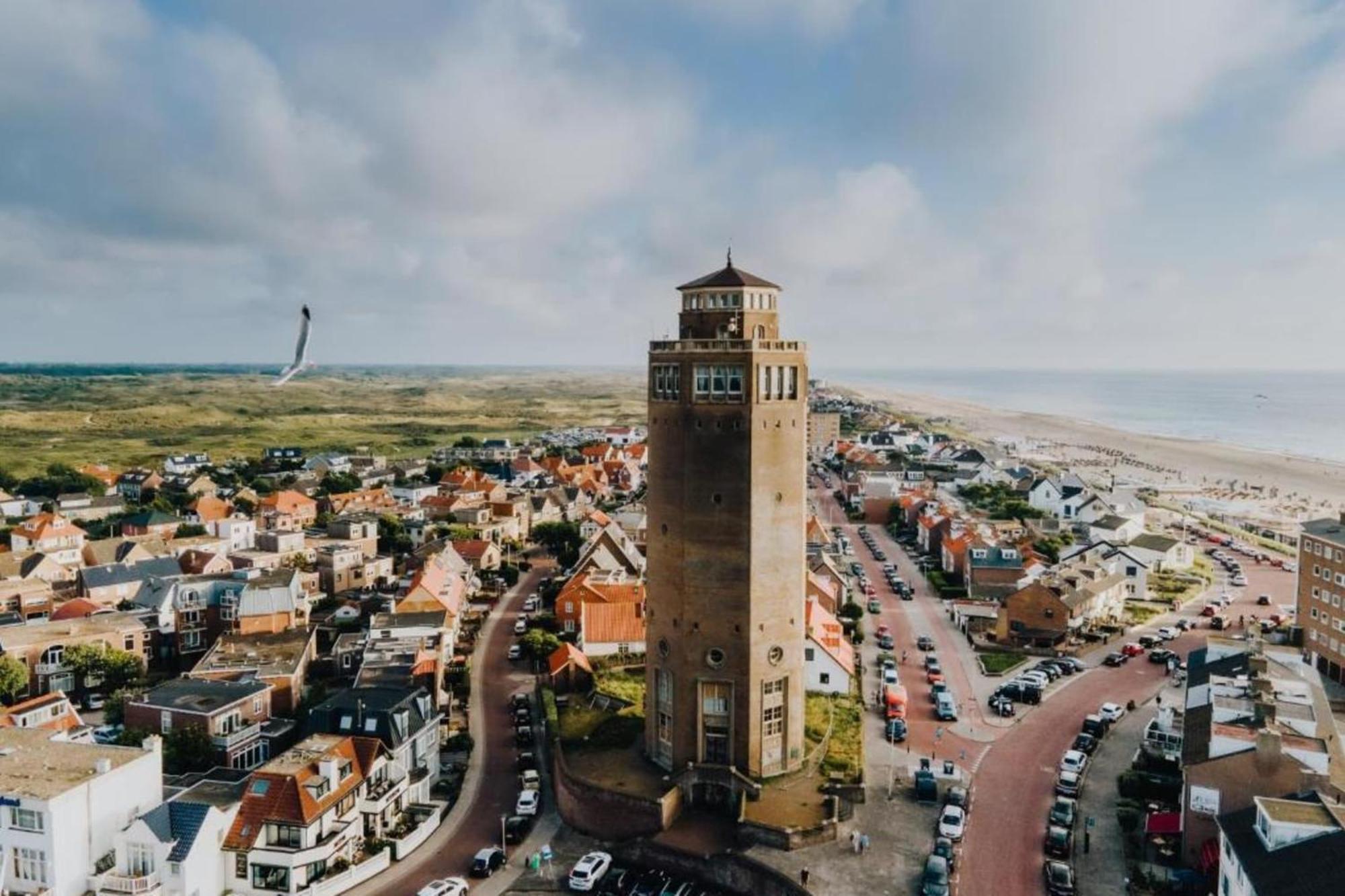 Blue Shell With Private Parking Garage Apartment Zandvoort Exterior photo